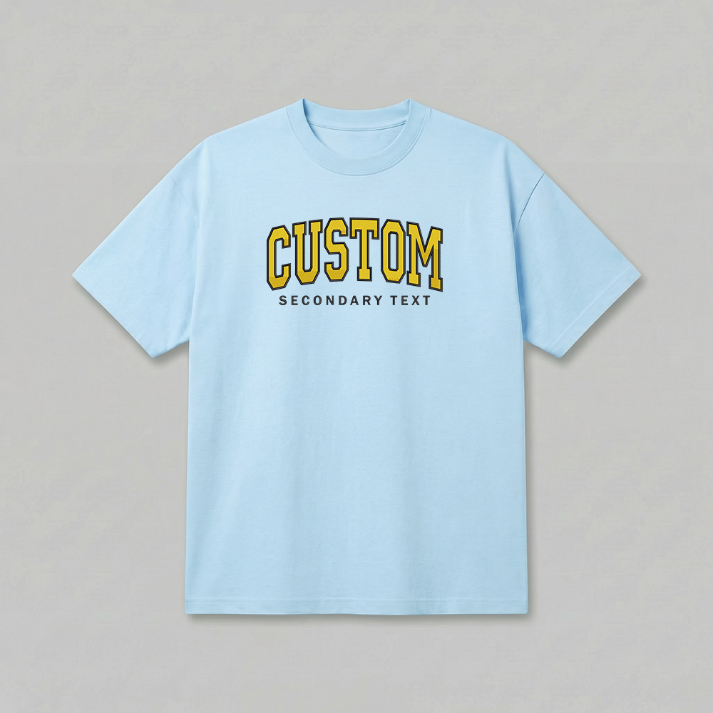Custom States Embroidered T-Shirt