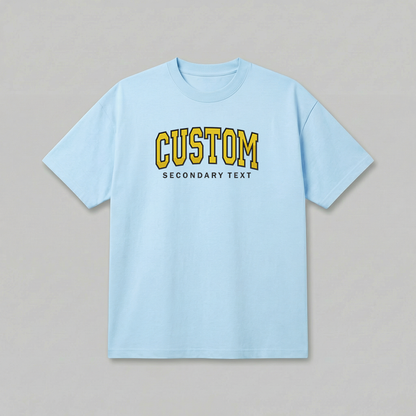 Custom States Embroidered T-Shirt
