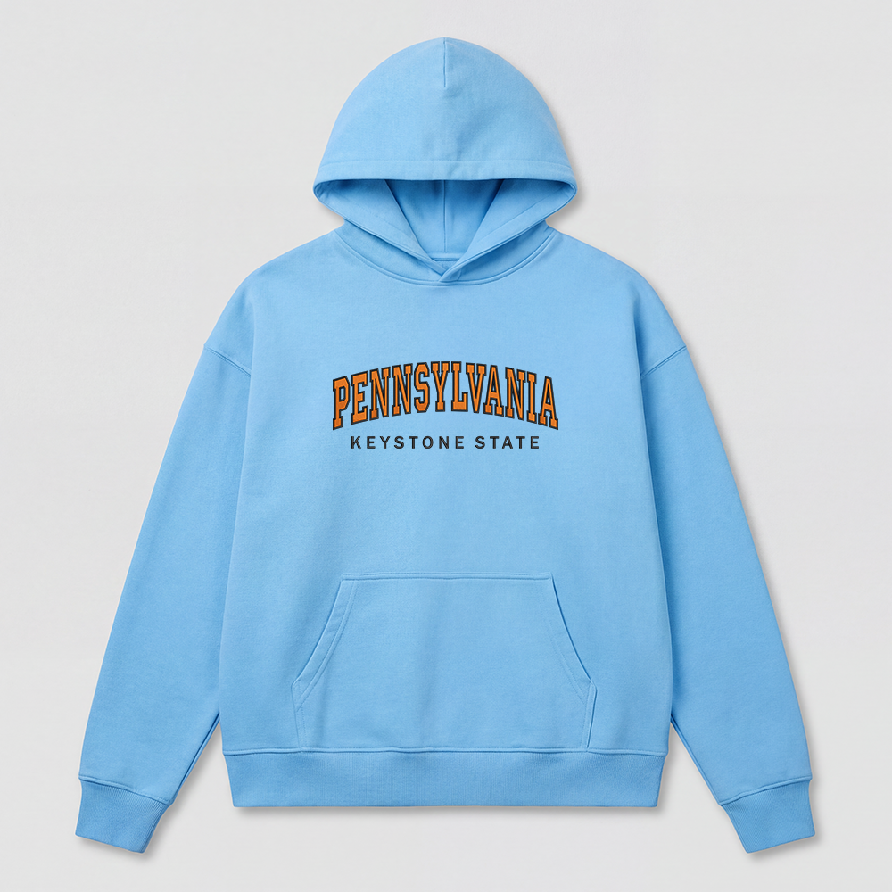 Custom States Embroidered Hoodie
