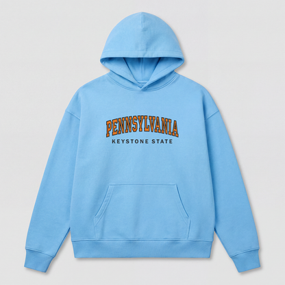 Custom States Embroidered Hoodie