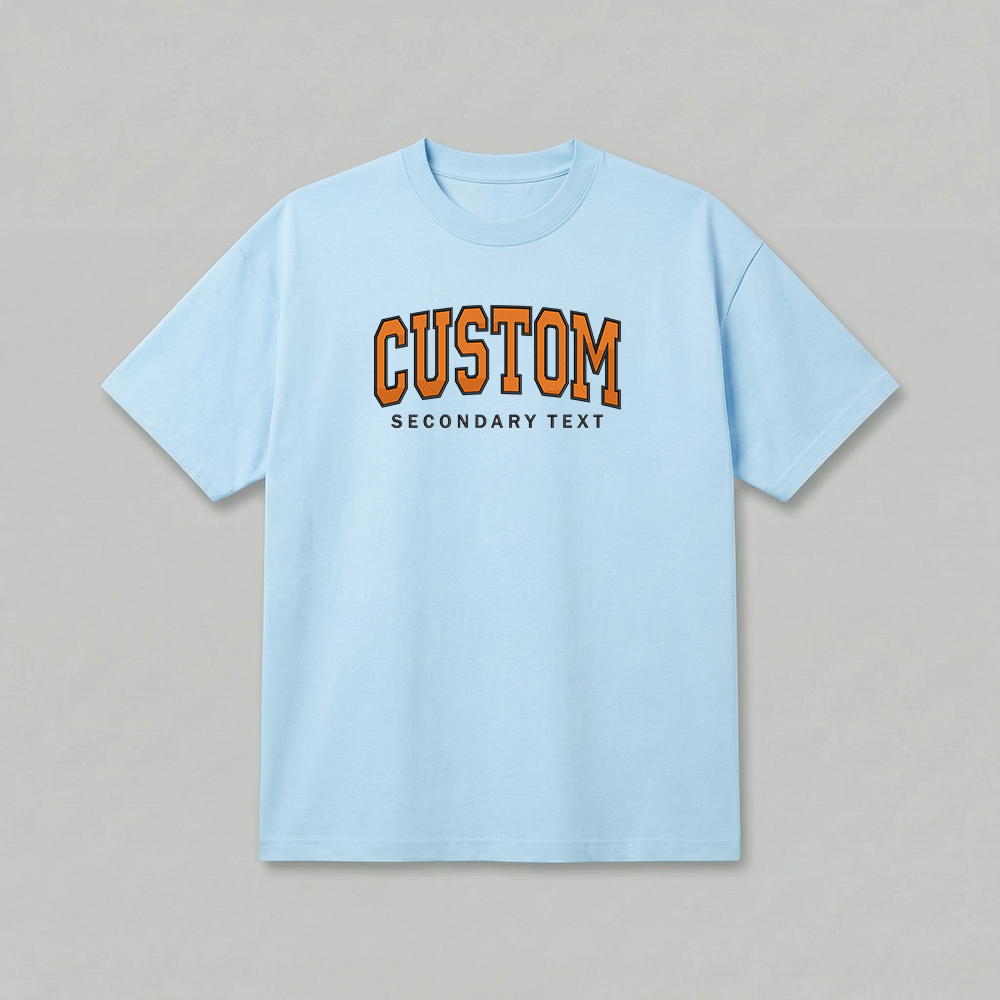 Custom States Embroidered T-Shirt