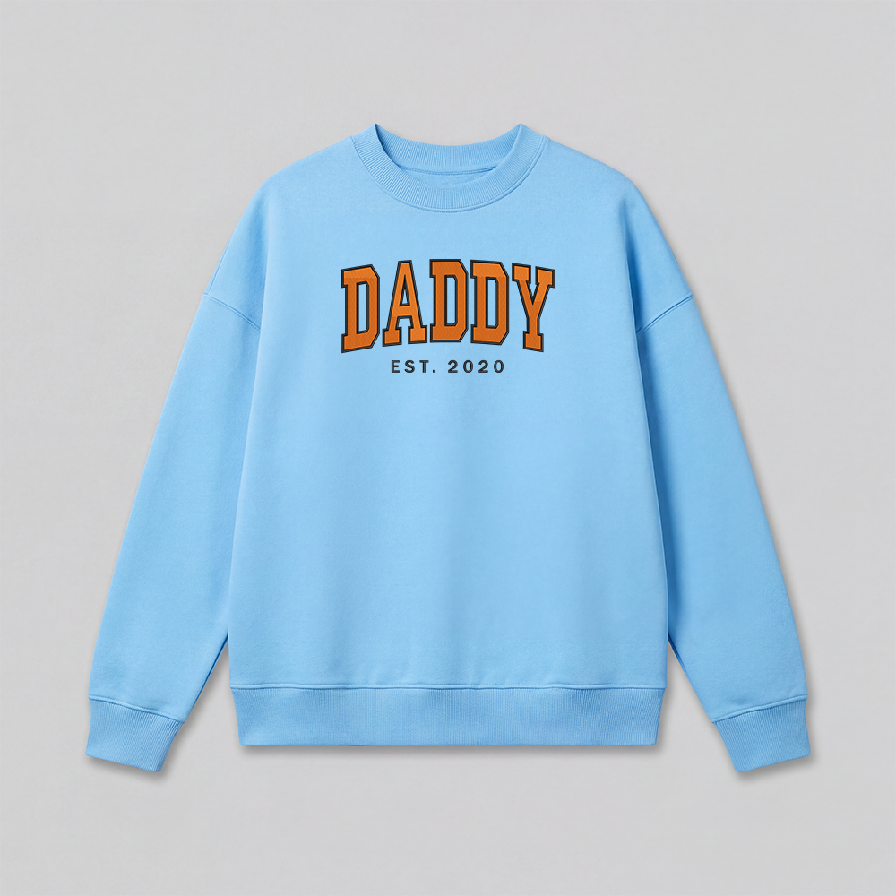 Custom Family Embroidered Sweatshirt