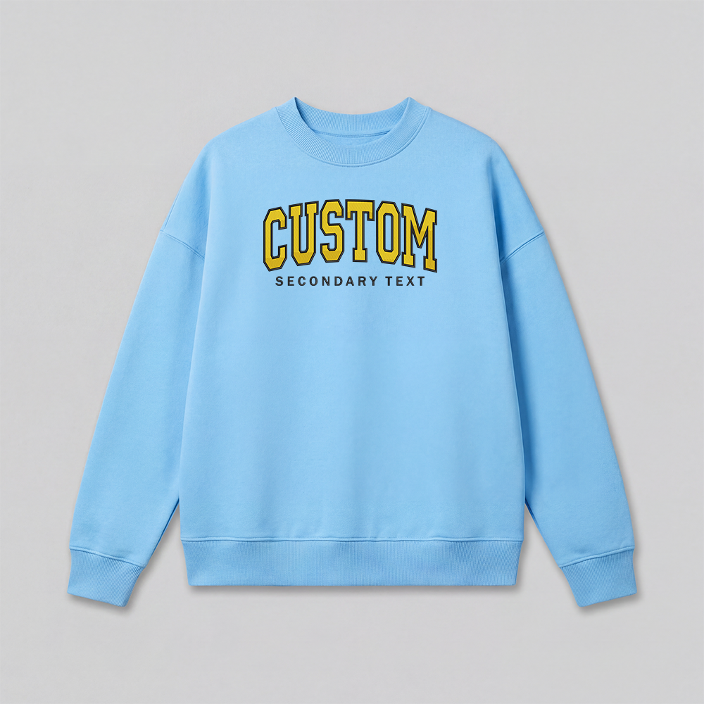 Classic Custom Embroidered Sweatshirt