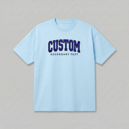 Custom States Embroidered T-Shirt