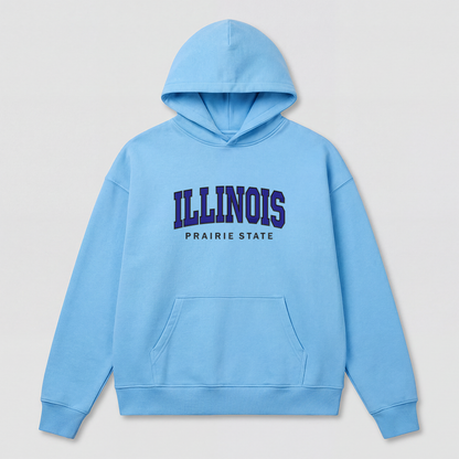 Custom States Embroidered Hoodie