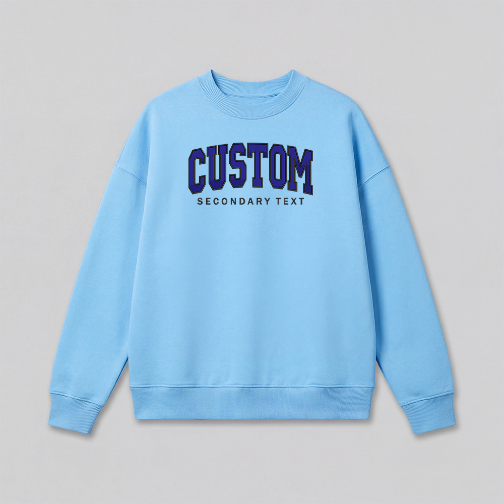 Classic Custom Embroidered Sweatshirt