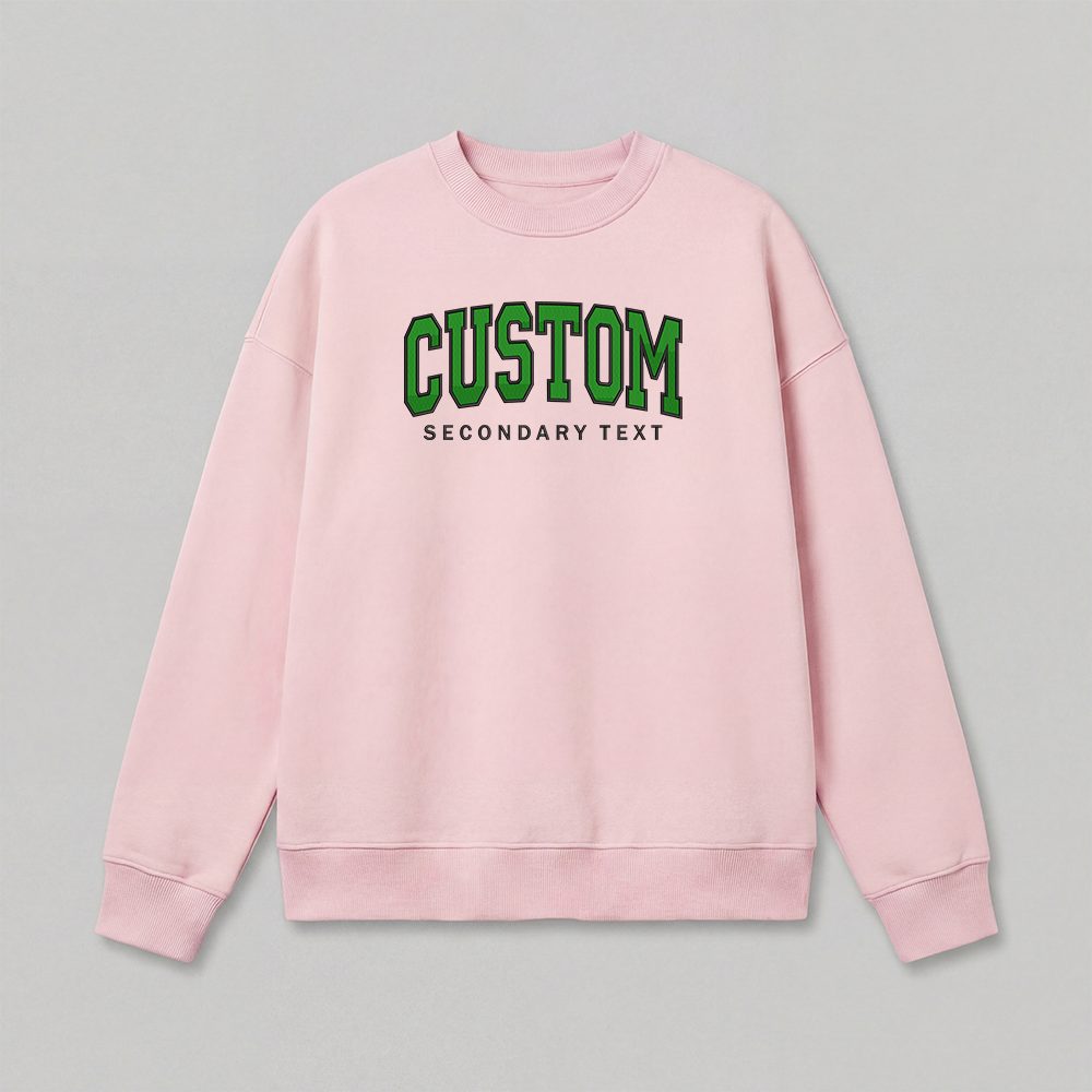 Classic Custom Embroidered Sweatshirt