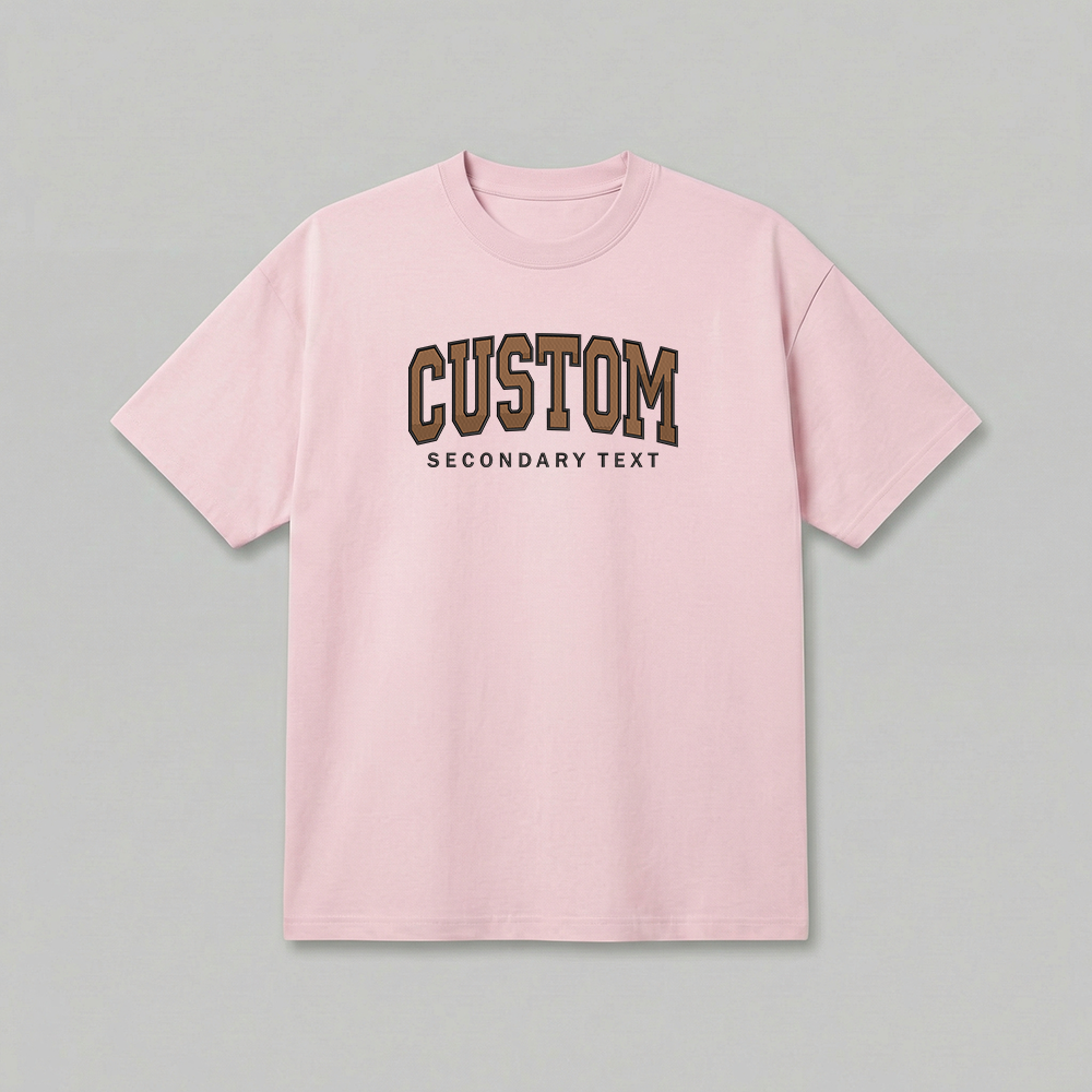 Custom States Embroidered T-Shirt