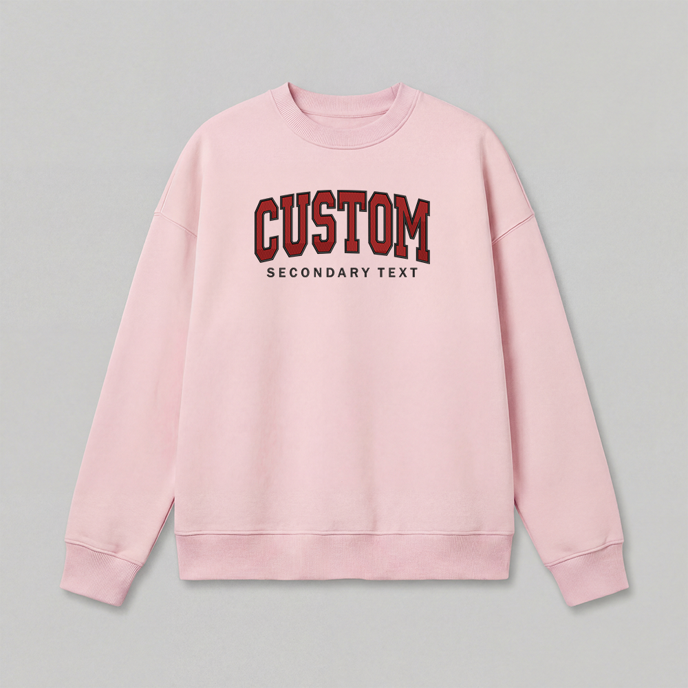 Classic Custom Embroidered Sweatshirt