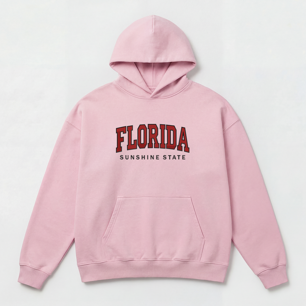 Custom States Embroidered Hoodie
