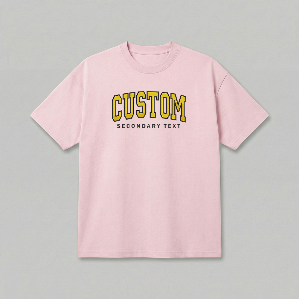 Custom States Embroidered T-Shirt