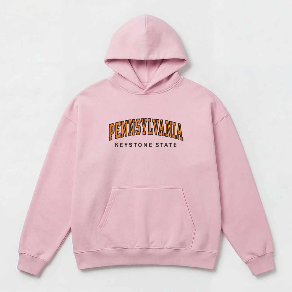 Custom States Embroidered Hoodie