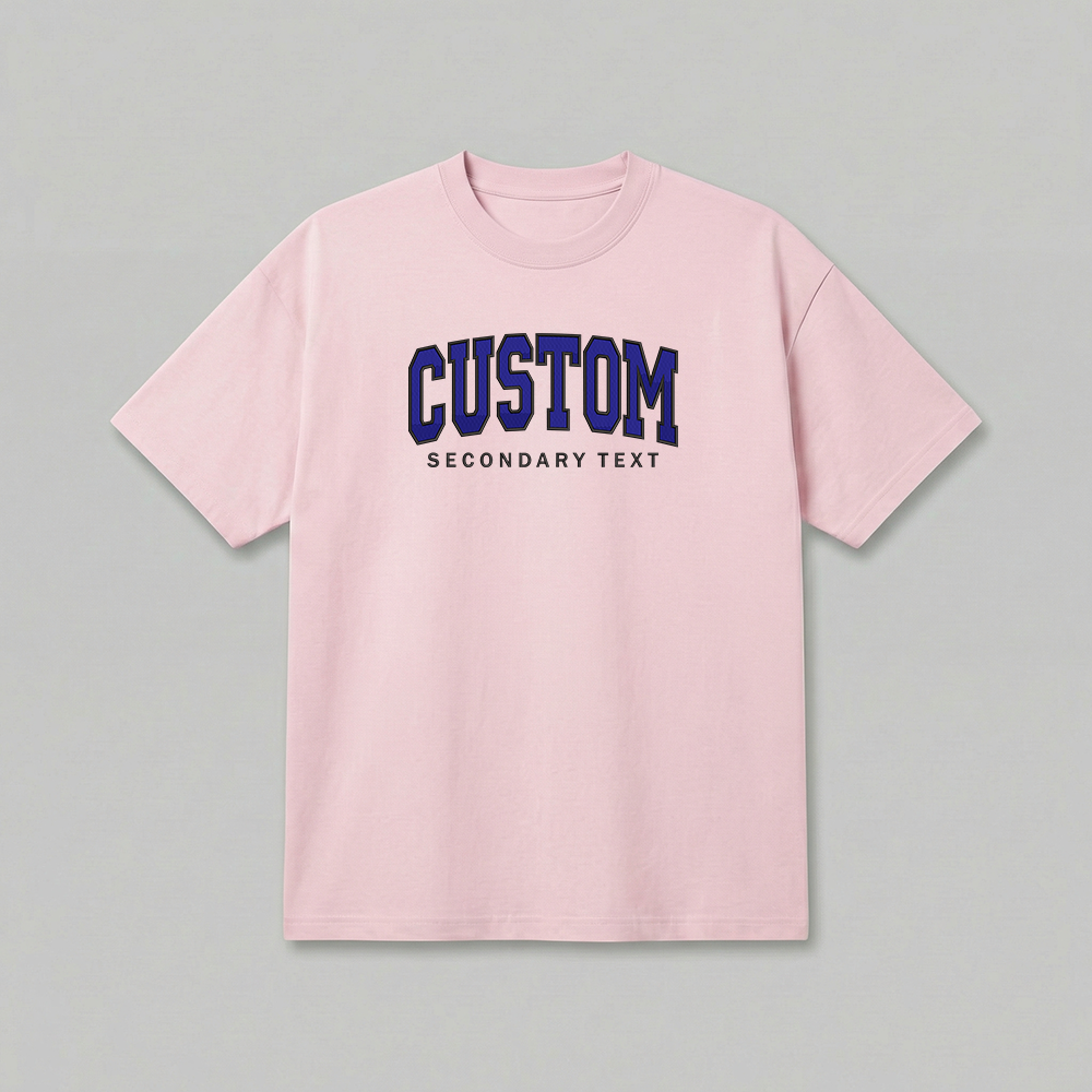 Custom States Embroidered T-Shirt