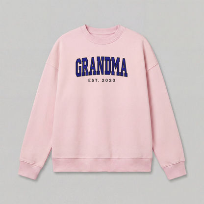 Custom Family Embroidered Sweatshirt