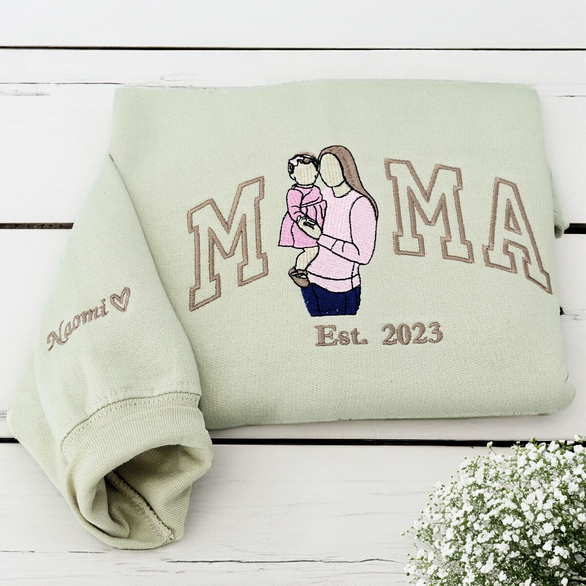 Personalized Embroidered Sweatshirt & Hoodie