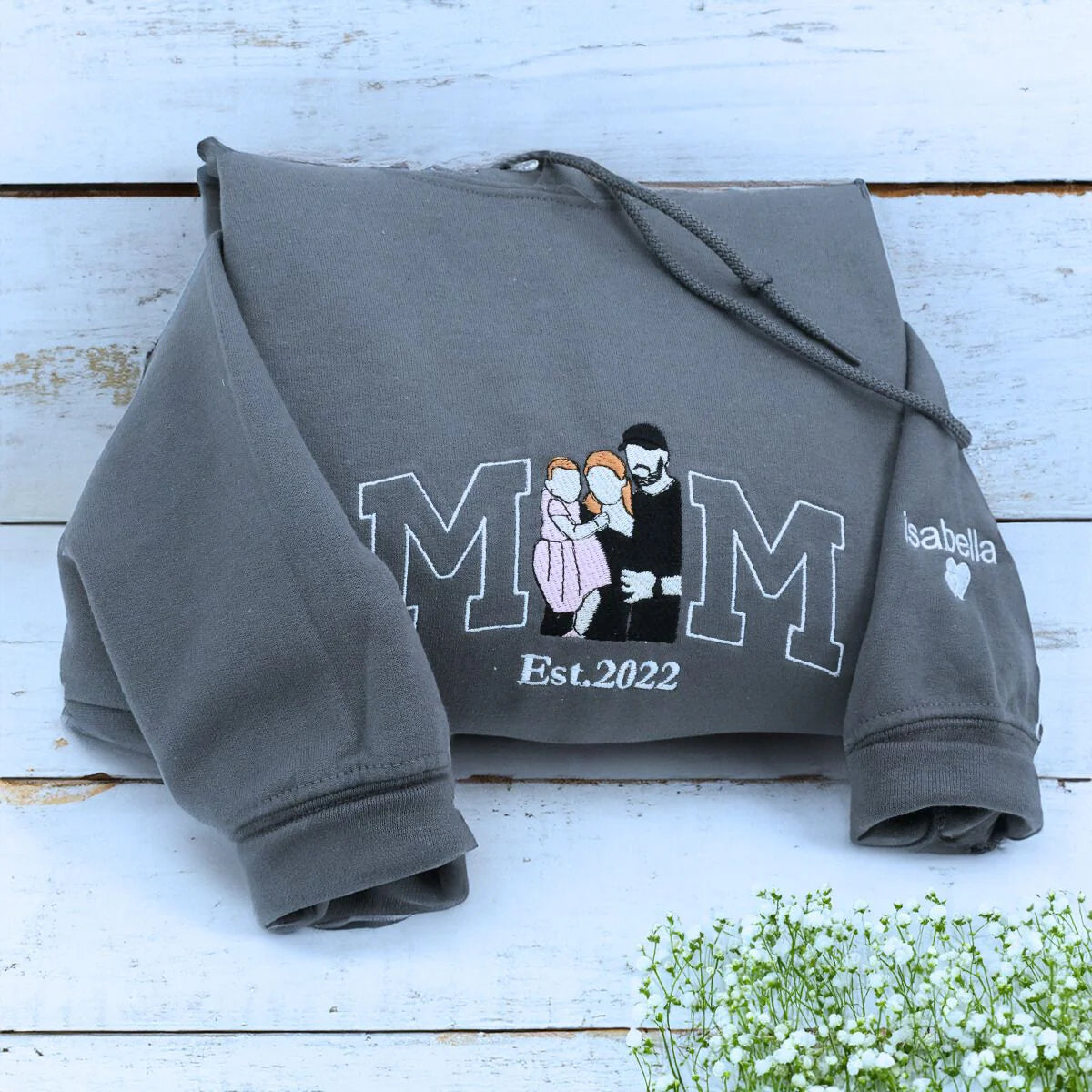 Personalized Embroidered Sweatshirt & Hoodie