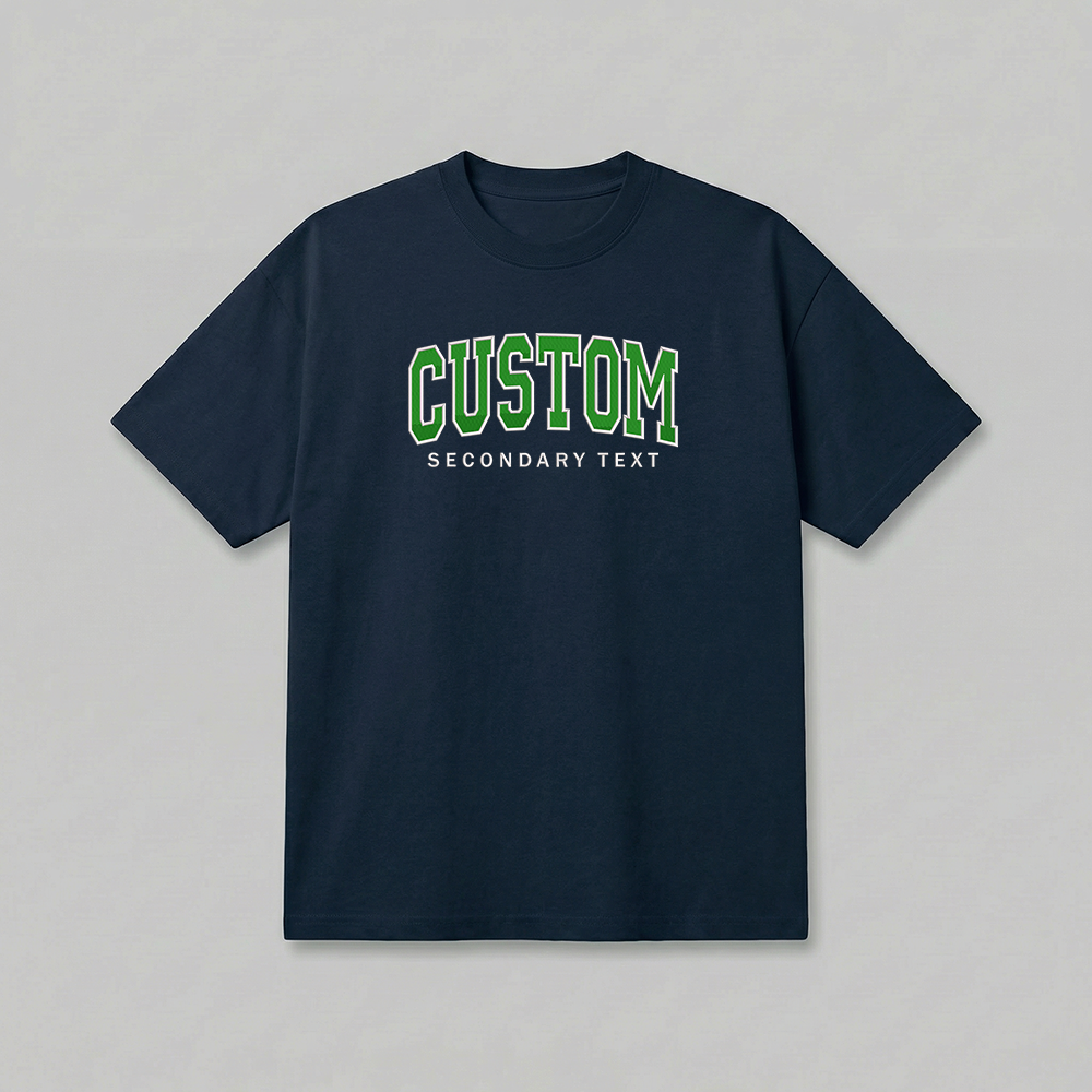 Custom States Embroidered T-Shirt