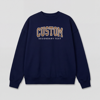 Classic Custom Embroidered Sweatshirt