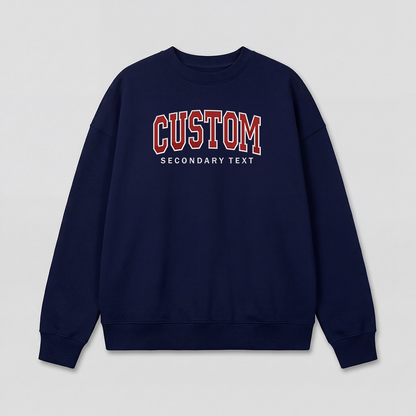 Classic Custom Embroidered Sweatshirt