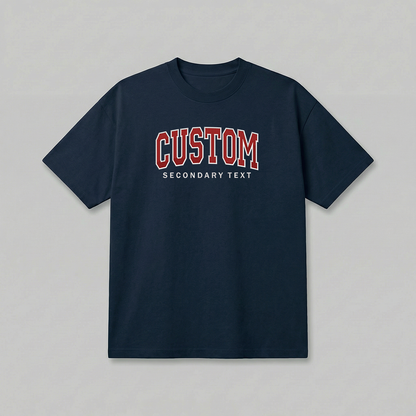Custom States Embroidered T-Shirt