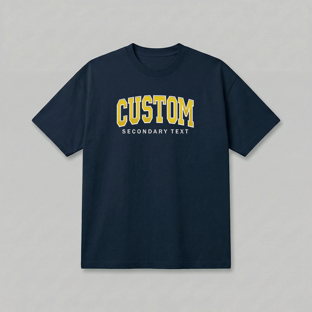Custom States Embroidered T-Shirt