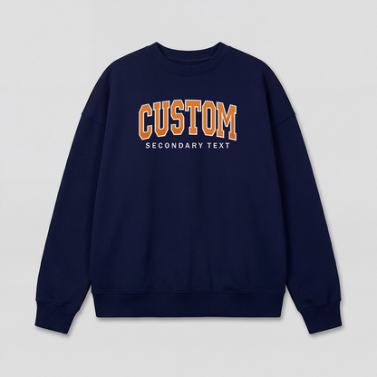 Classic Custom Embroidered Sweatshirt