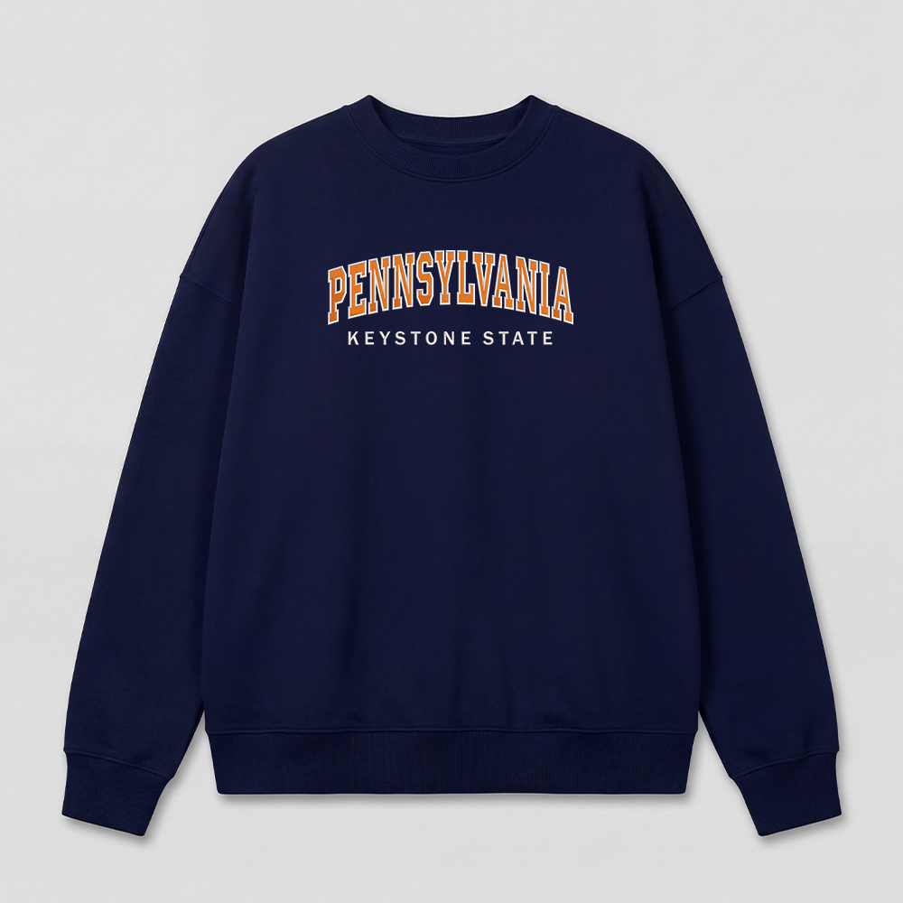 Custom States Embroidered Sweatshirt
