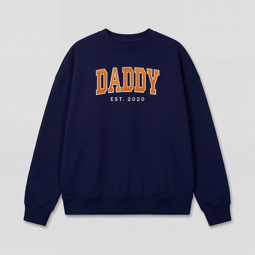 Custom Family Embroidered Sweatshirt