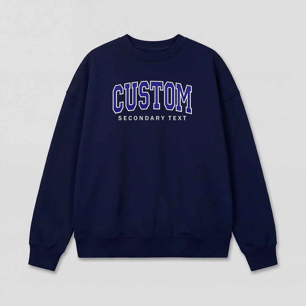 Classic Custom Embroidered Sweatshirt