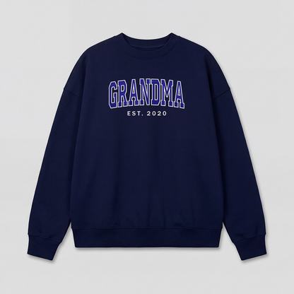 Custom Family Embroidered Sweatshirt
