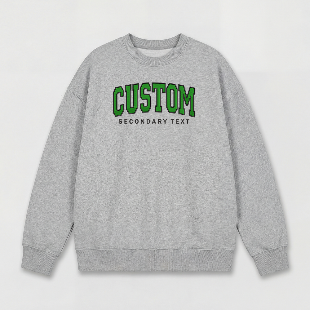 Classic Custom Embroidered Sweatshirt