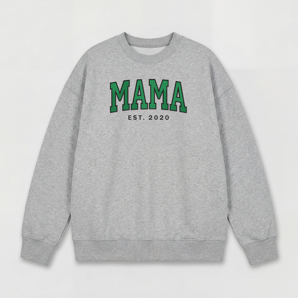 Custom Family Embroidered Sweatshirt