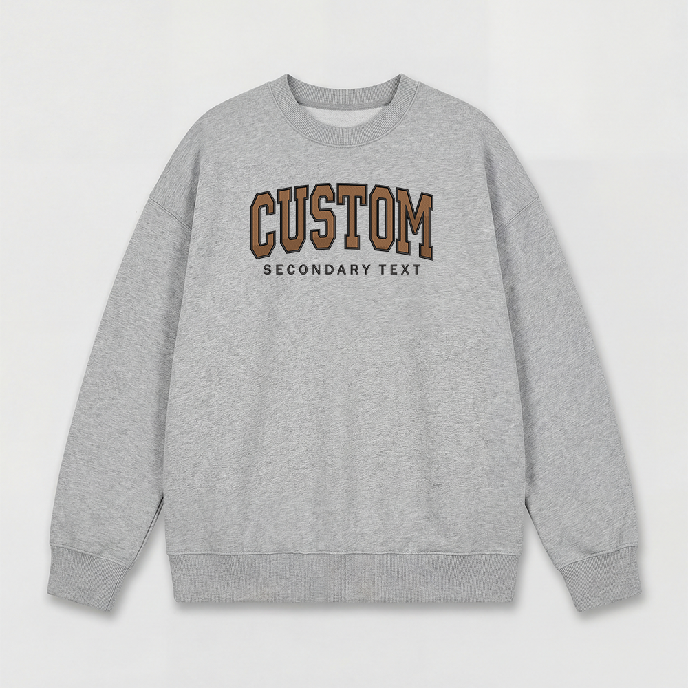 Classic Custom Embroidered Sweatshirt