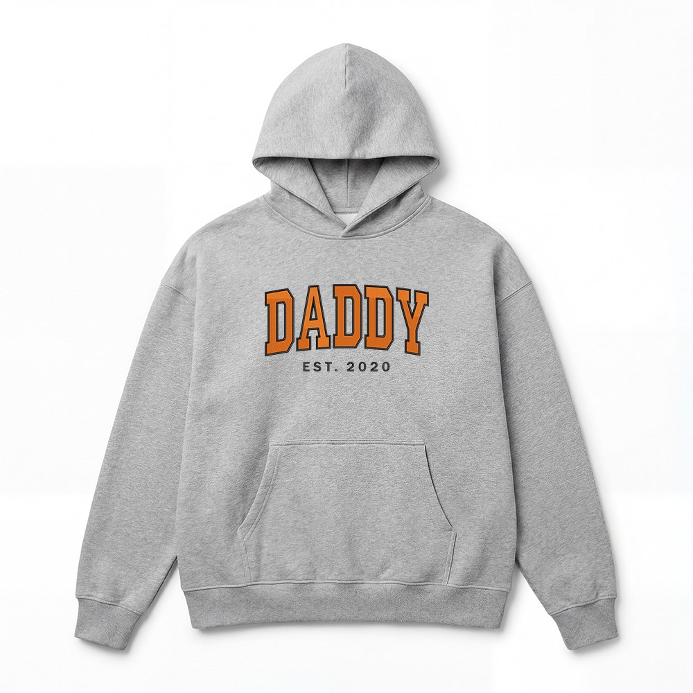Custom Family Embroidered Hoodie