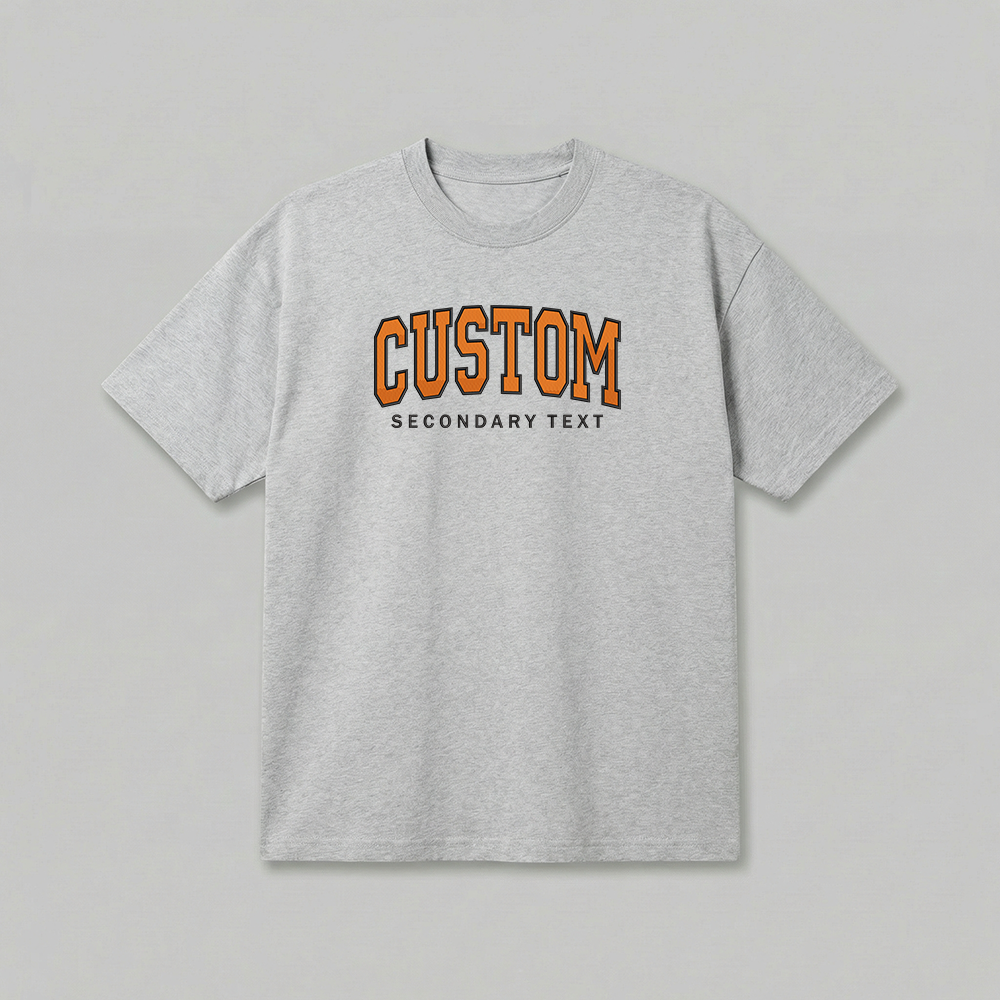 Custom States Embroidered T-Shirt