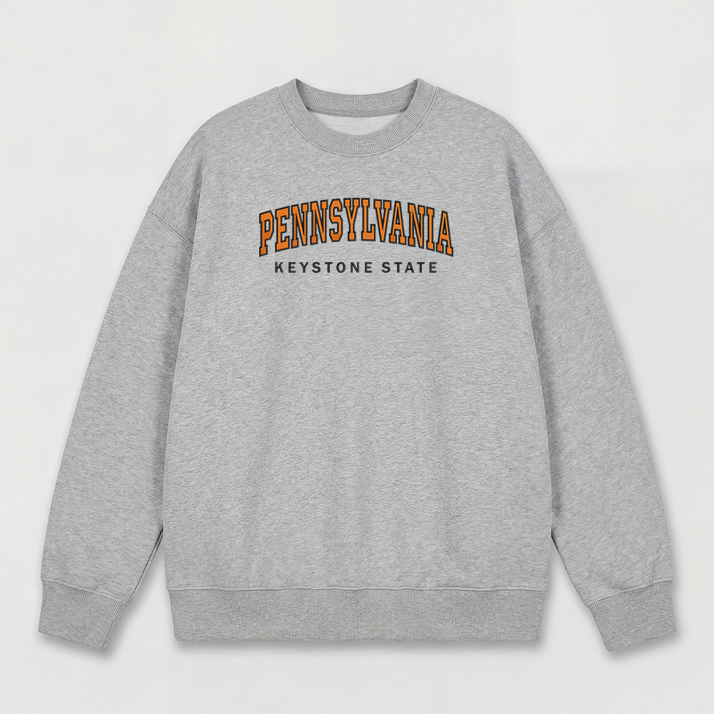 Custom States Embroidered Sweatshirt