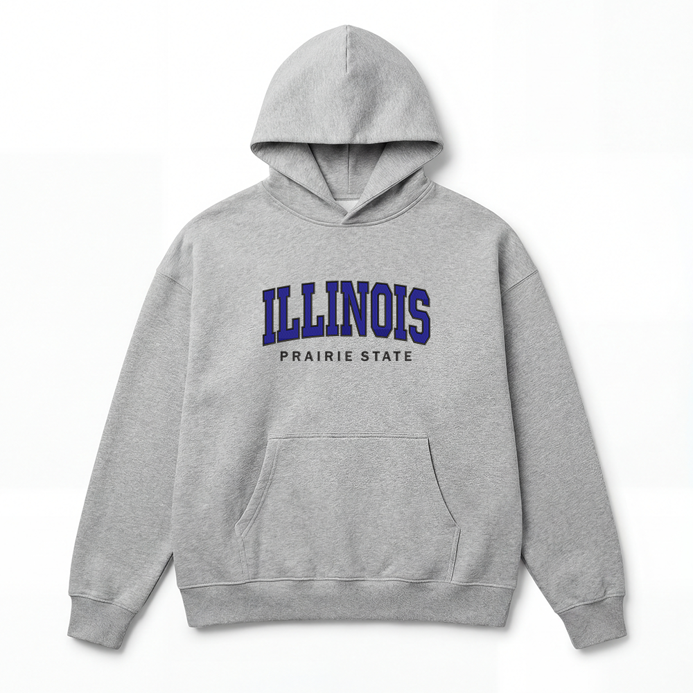 Custom States Embroidered Hoodie
