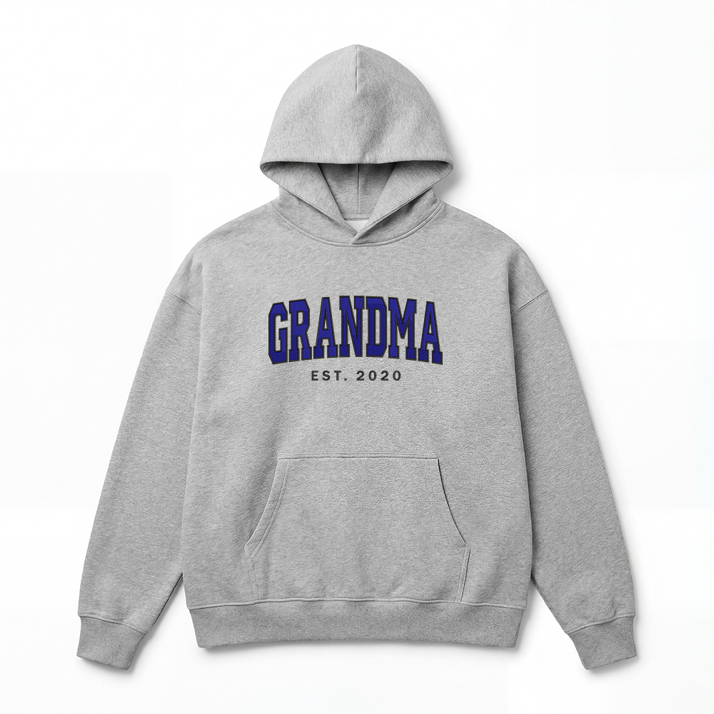 Custom Family Embroidered Hoodie