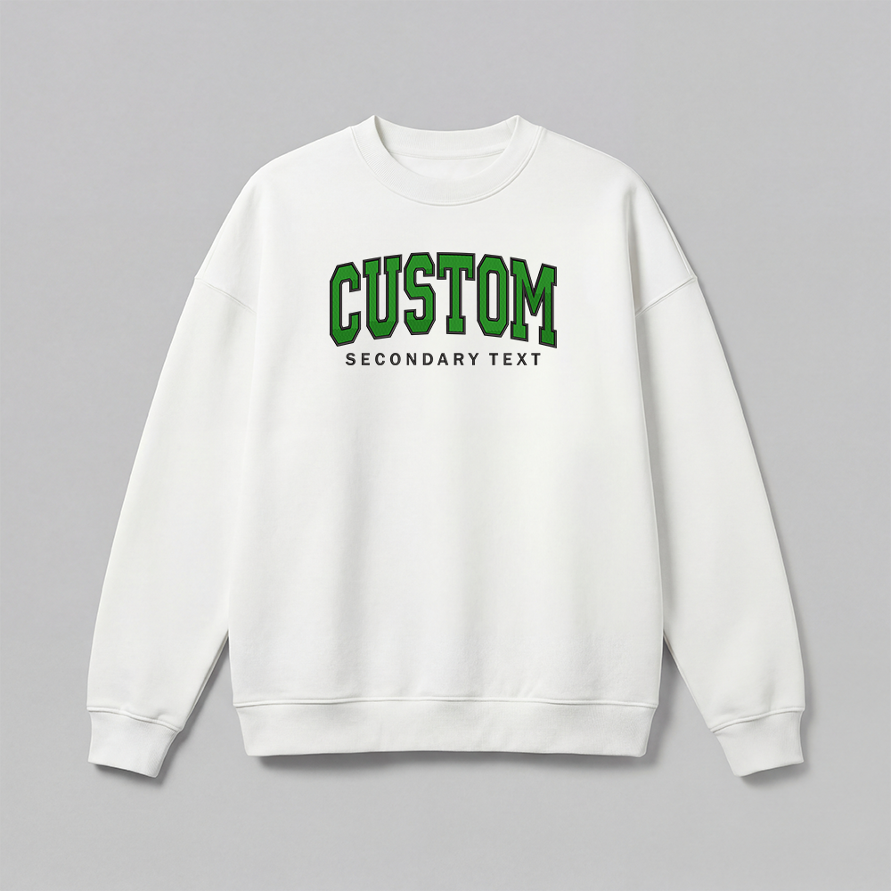 Classic Custom Embroidered Sweatshirt