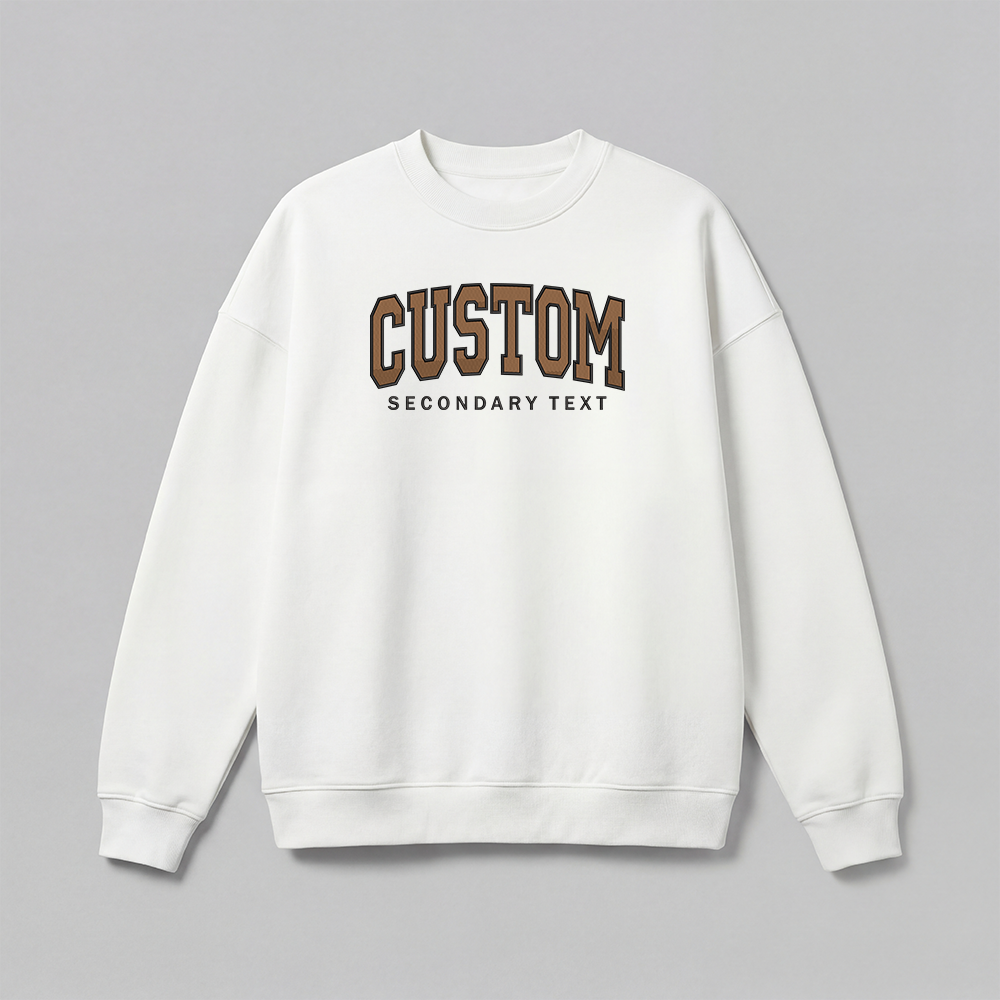 Classic Custom Embroidered Sweatshirt