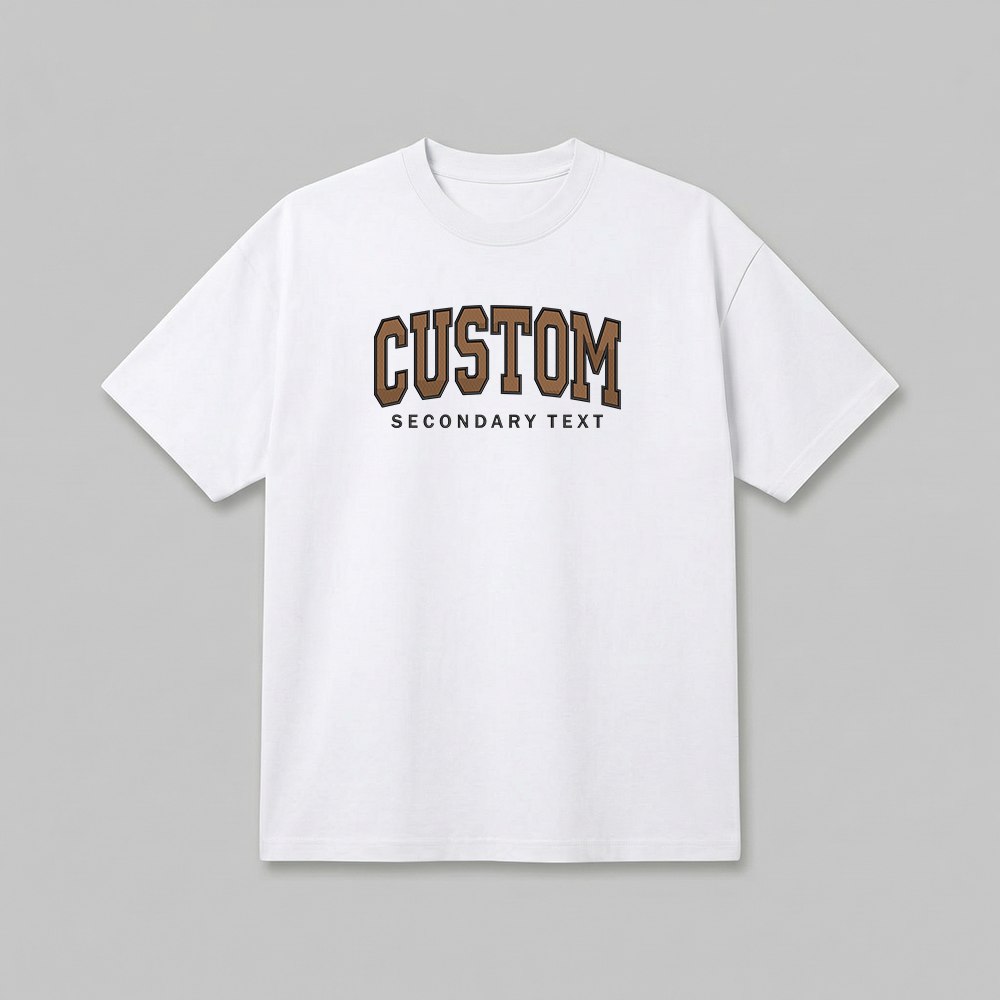 Custom States Embroidered T-Shirt