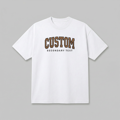 Custom States Embroidered T-Shirt