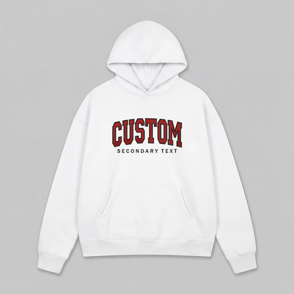 Classic Custom Embroidered Hoodie