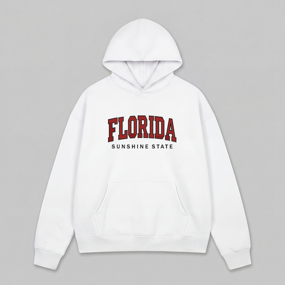 Custom States Embroidered Hoodie