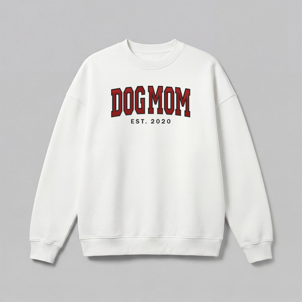 Custom Family Embroidered Sweatshirt