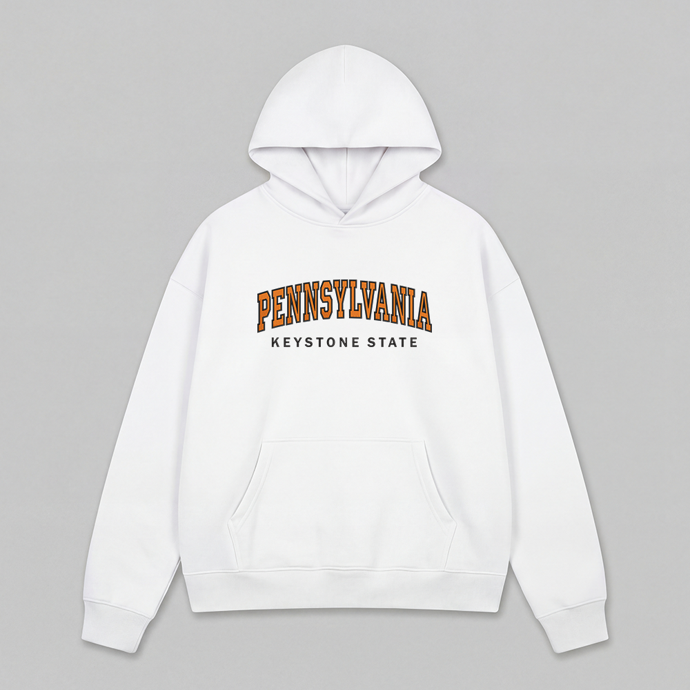 Custom States Embroidered Hoodie