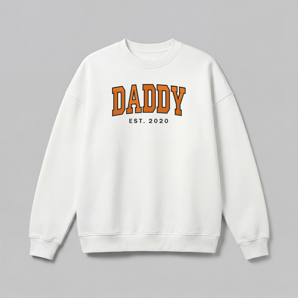 Custom Family Embroidered Sweatshirt