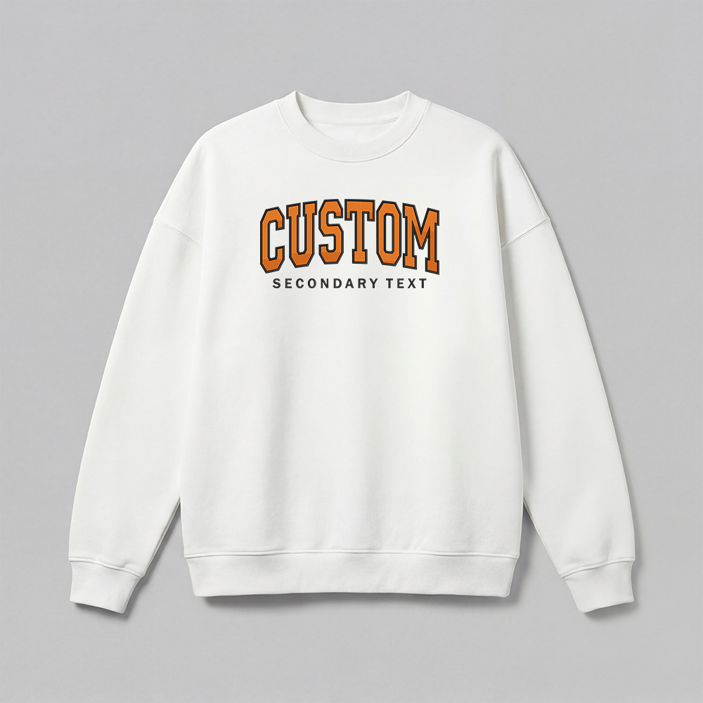 Classic Custom Embroidered Sweatshirt