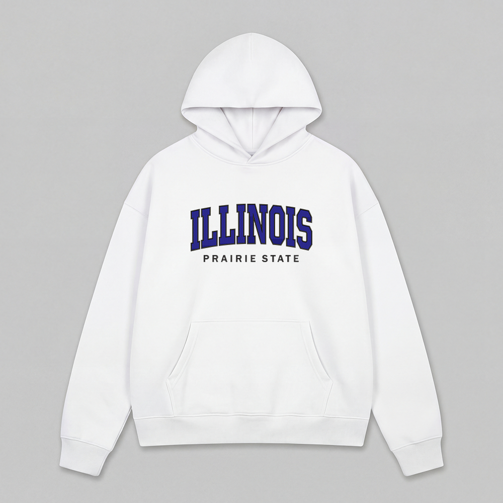 Custom States Embroidered Hoodie