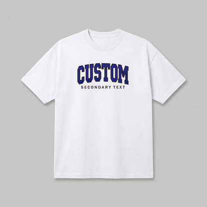 Custom States Embroidered T-Shirt